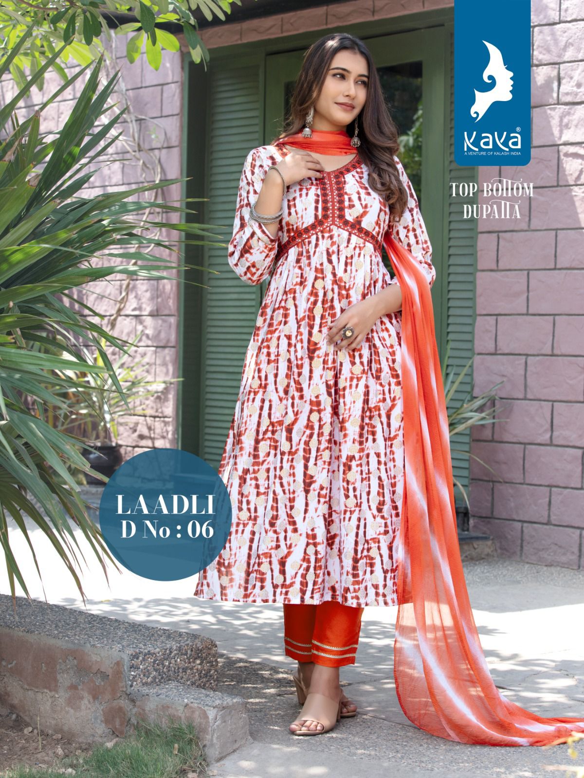 Laadli By Kaya Kurti Printed Suits Catalog